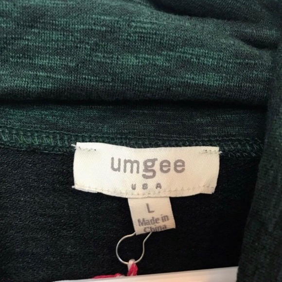 Hunter Green Cowl Neck Top - Picture 5 of 6